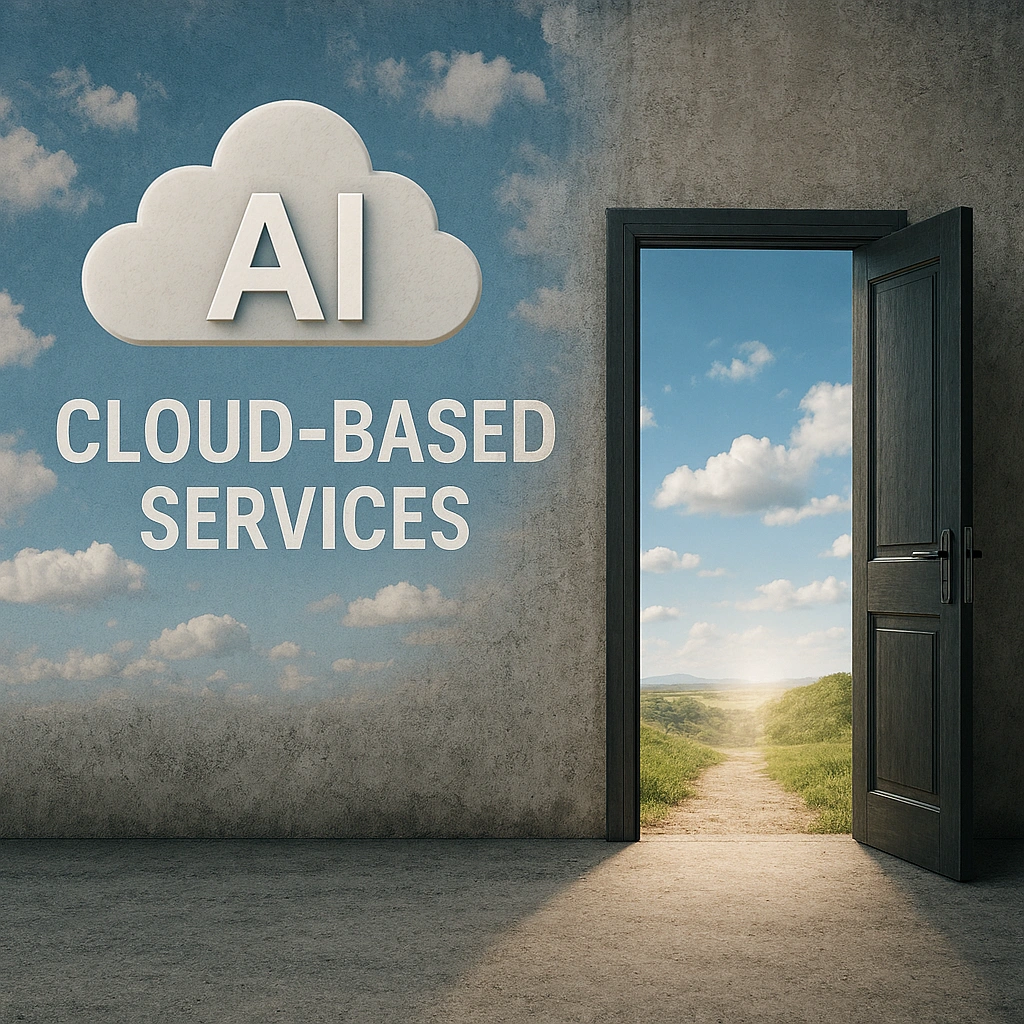 cloud based services can open doors to leveraging artificial intelligence